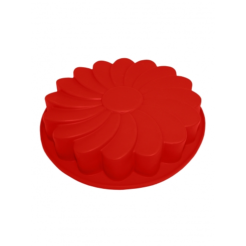 Форма силиконовая "Fleur" красного цвета - 0
