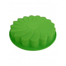 Форма силиконовая "Fleur" зеленого цвета