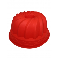 Форма силиконовая "Cake"  красного цвета