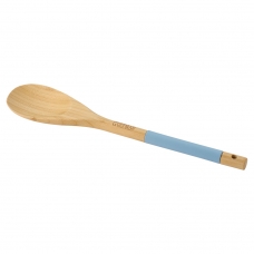 Ложка из бамбука, голубого цвета