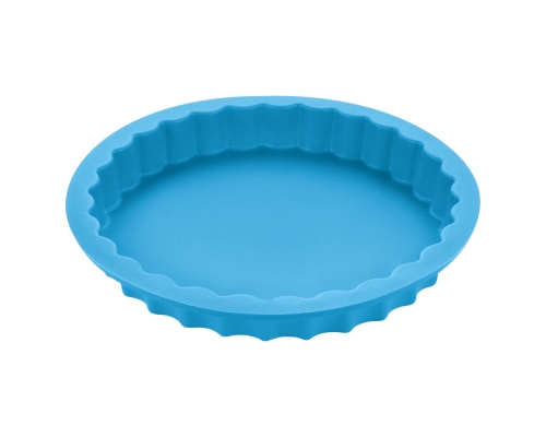 Форма для выпечки силиконовая, голубого цвета