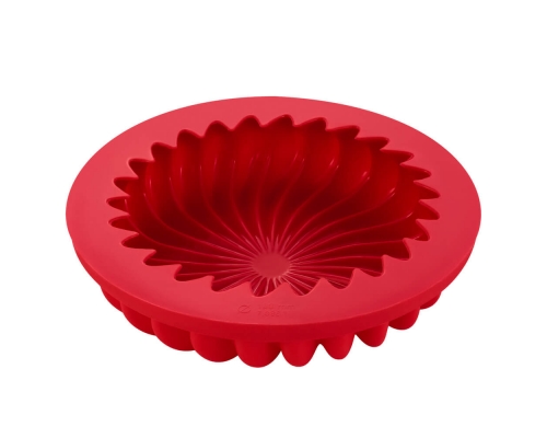 Форма для выпечки силиконовая, красного цвета